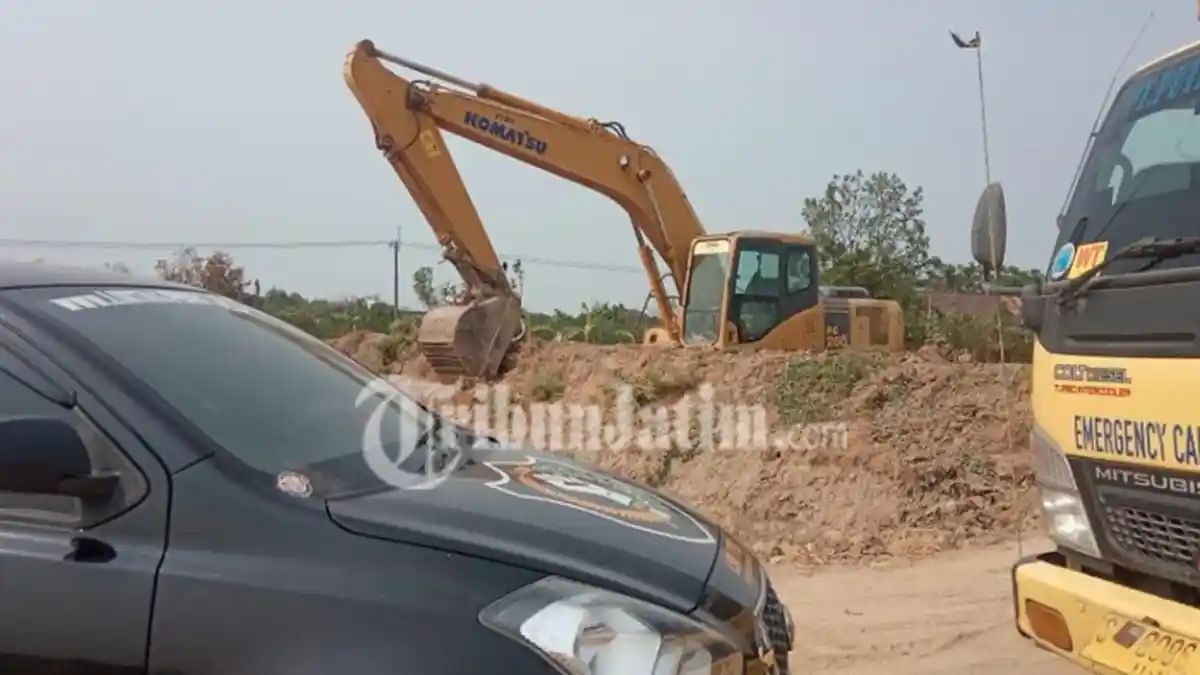LSM di Gresik Temukan Lahan Pertanian di Benjeng Dikeruk, Disebut untuk Diperjual Belikan