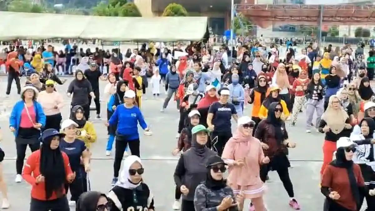 5.000 Buruh di Tarakan Kalimantan Utara Padati Taman Berkampung, Rayakan Hari Buruh Internasional