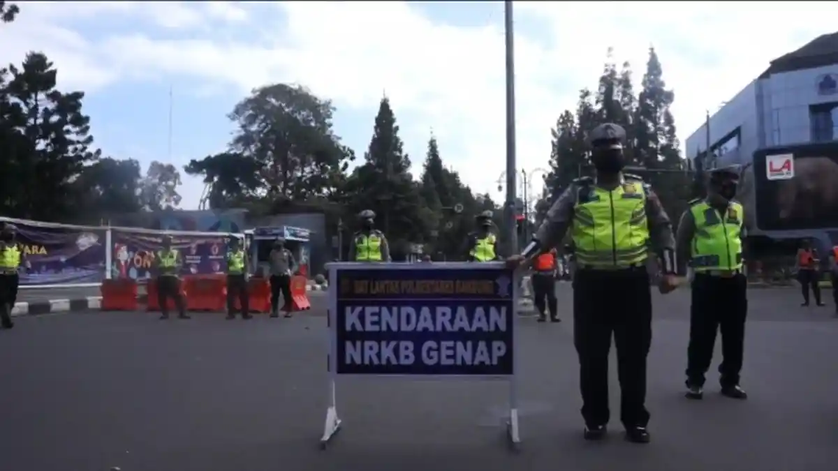 Kota Bandung Perpanjang Ganjil Genap sampai 23 Agustus 2021, Ini Aturan dan Lokasinya