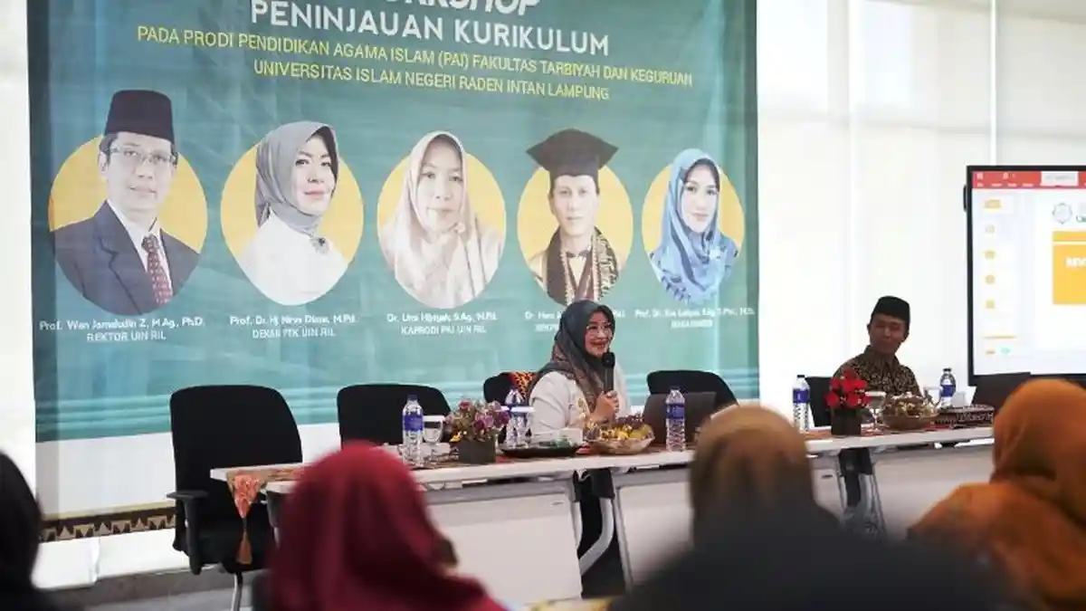 Dukung Akreditasi Internasional, Prodi PAI FTK UIN Raden Intan Lampung Adakan Workshop Kurikulum OBE