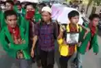 Demo Mahasiswa Tolak Kenaikan Harga BBM