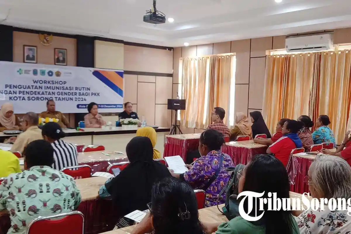 Workshop Gender dan Imunisasi untuk Kader PKK di Kota Sorong