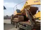 PUPR Rohul Turunkan Alat Berat ke Jembatan yang Rusak Akibat Banjir Bandang