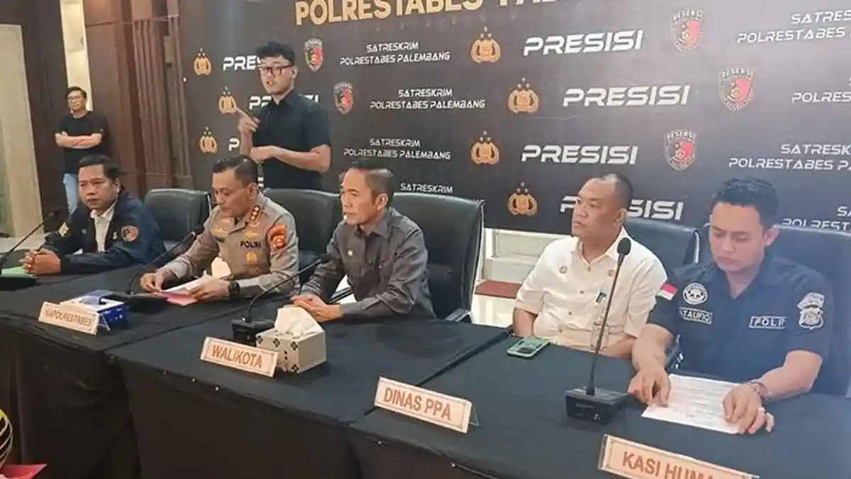 Empat Pelaku Vandalisme di Palembang Ditangkap Polisi
