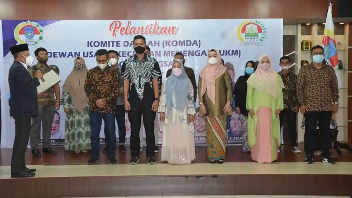 Ketua UKM Aceh Meminta Pengurus UKM Langsa Jalin Kerja Sama dengan Pemko