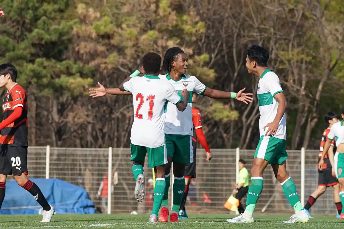 Hasil 3 Game: Timnas U-19 Indonesia Taklukkan Pohang Steelers FC