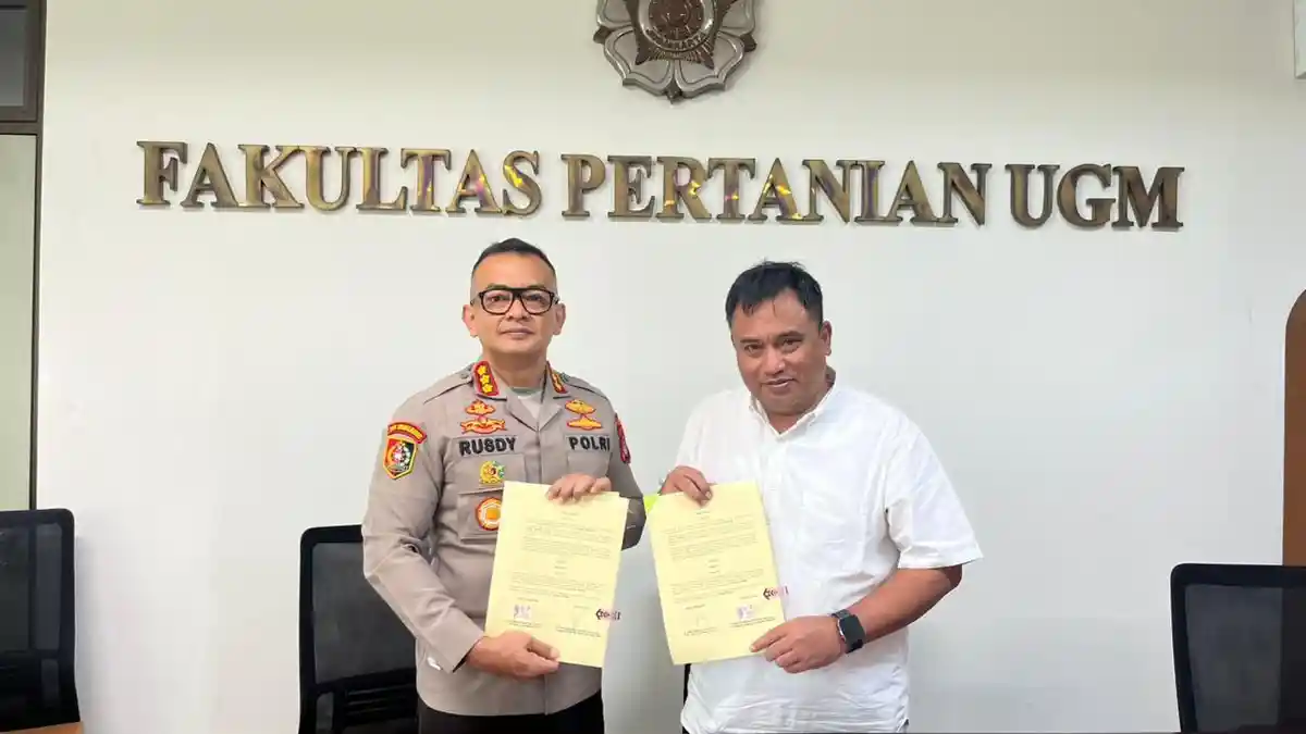 Swasembada Pangan dan Ekonomi Berkelanjutan, Polda DIY-Fakultas Pertanian UGM Jalin Kerja Sama