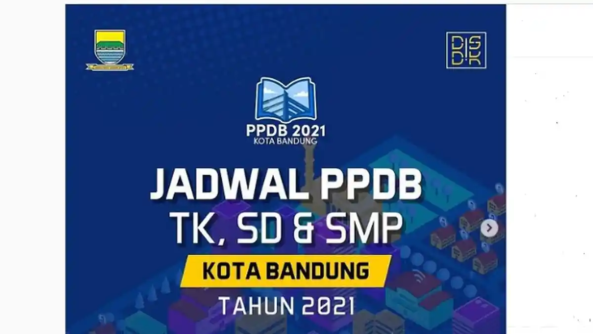 Cara Cek Sekolah Menurut Zona Anda, Pendaftaran PPDB Kota Bandung 2021 Dimulai 14 Juni dan 28 Juni