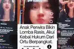 Anak Perwira Polda Jateng Jadi Tersangka Kasus Konten Rasis, Terancam 4 Tahun Penjara