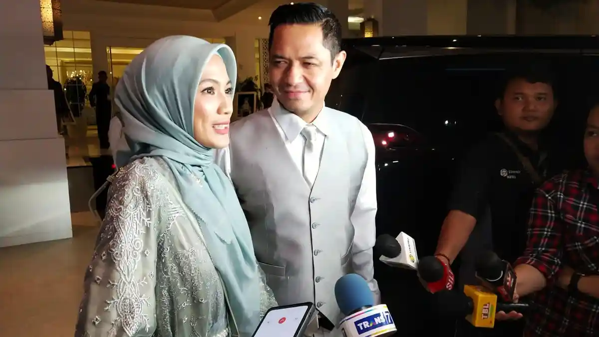 Dude Herlino Doakan Pernikahan Sahrul Gunawan dan Dine Mutiara Bahagia Dunia Akhirat