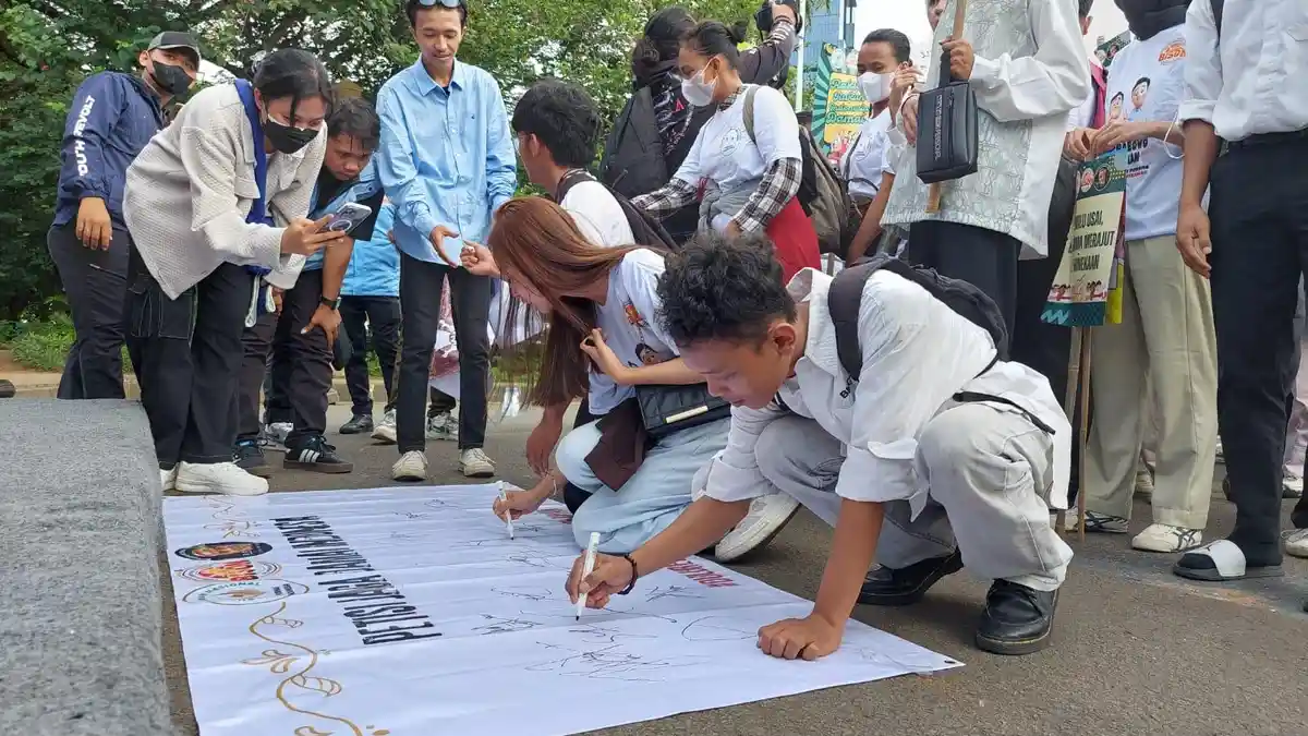 Relawan dari Berbagai Paslon Capres Sepakat Bersatu Kawal Pemerintahan Prabowo-Gibran