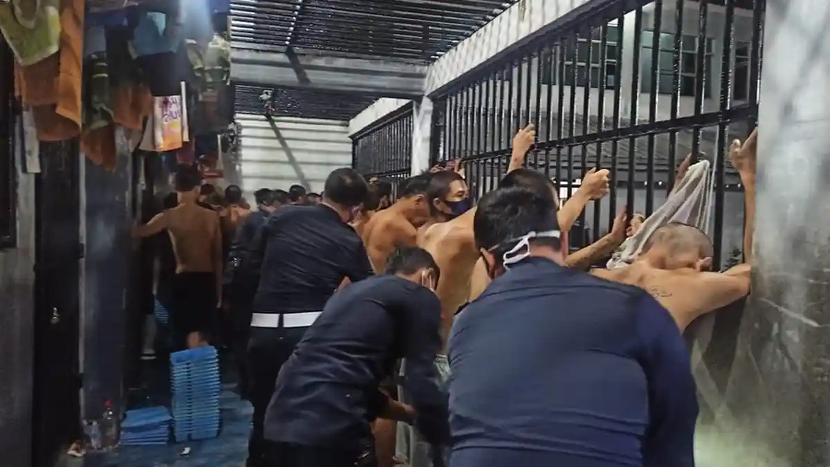 Berantas Halinar, Satgas Kamtib Rutan Kelas IIB Krui Gelar Sidak