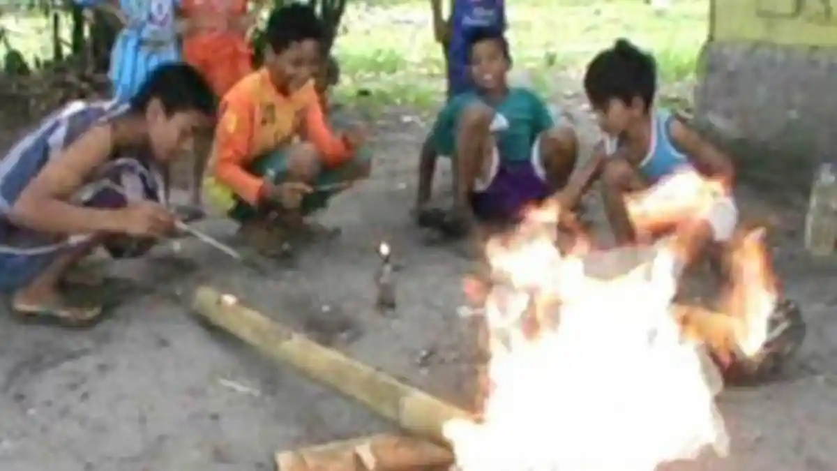 TRAGIS! Bocah 10 Tahun di NTT Meninggal Terbakar Kena Ledakan Saat Main Meriam Bambu