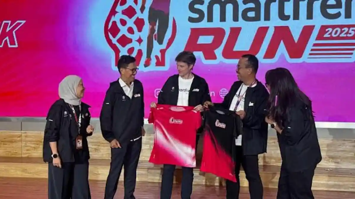 XLSMART Gelar Smartfren Run 2025, Diikuti 5000 Pelari dan Total Hadiah Rp 200 Juta