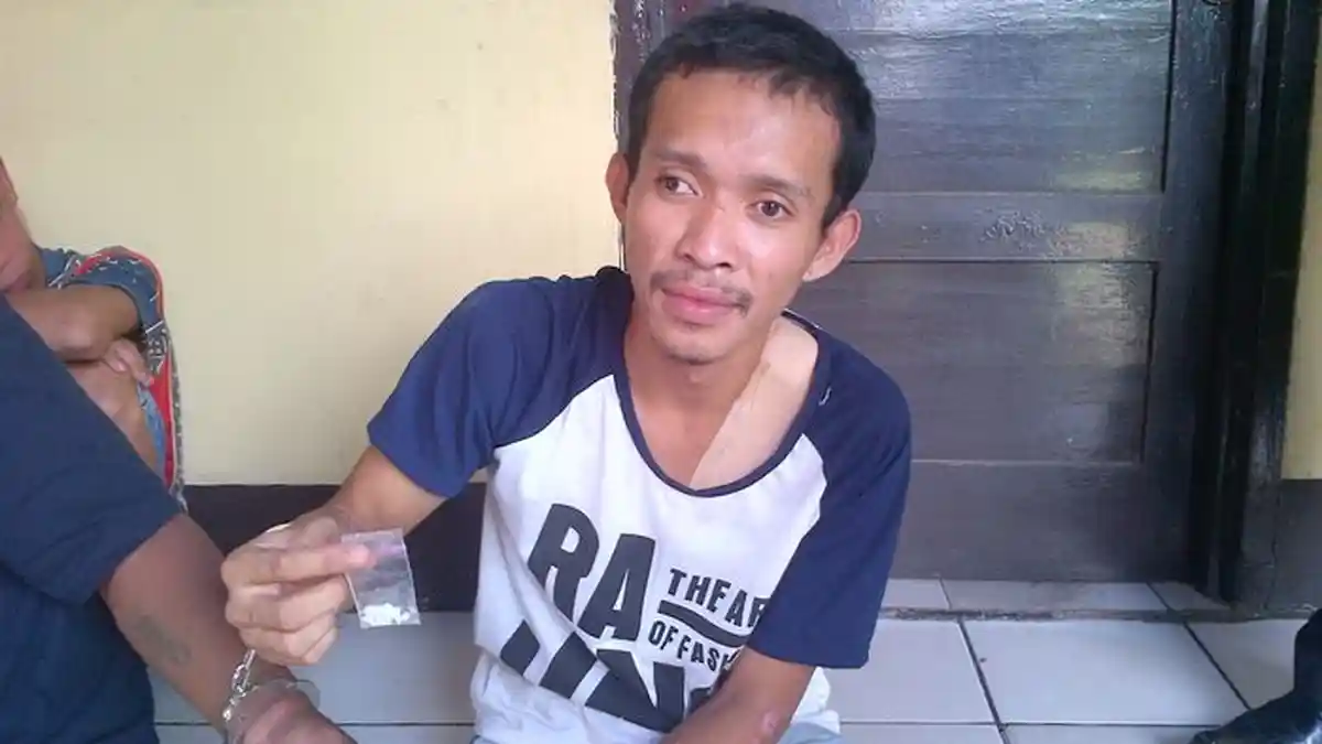 Pakai Sabu, Jawara Roadrace asal Prabumulih Digelandang ke Kantor Polisi