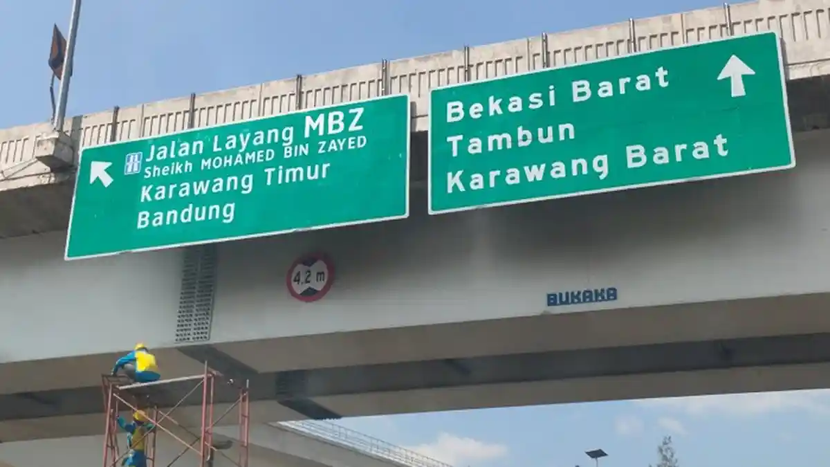 PROFIL Sheikh Mohamed bin Zayed Al Nahyan (MBZ), Dijadikan Nama Jalan Tol Layang Jakarta-Cikampek