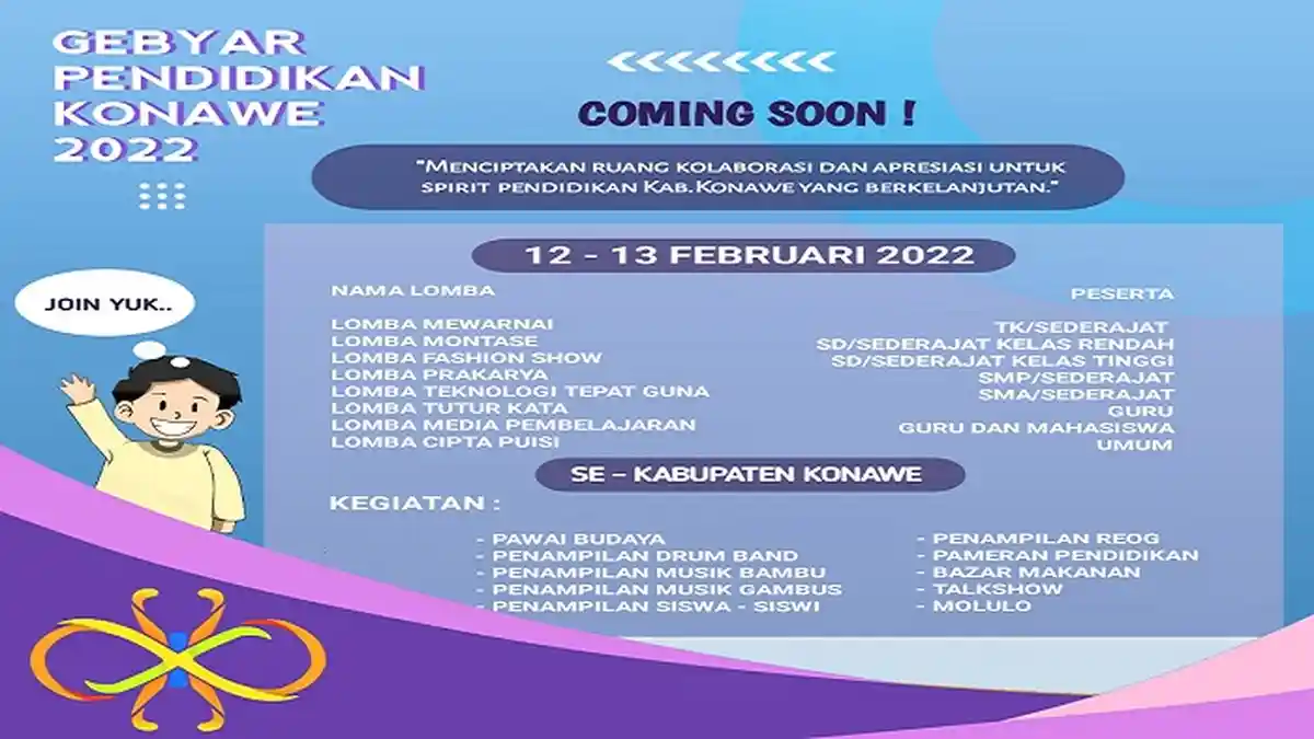 Pengajar Muda Gelar Gebyar Pendidikan Konawe 2022, Kolaborasi dan Jaring Potensi Putra Putri Daerah