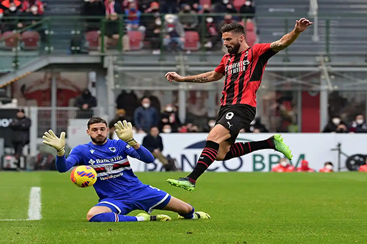 Perkiraan Susunan Pemain AC Milan vs Salernitana: Ibrahimovic Menepi, Panggung Untuk Olivier Giroud