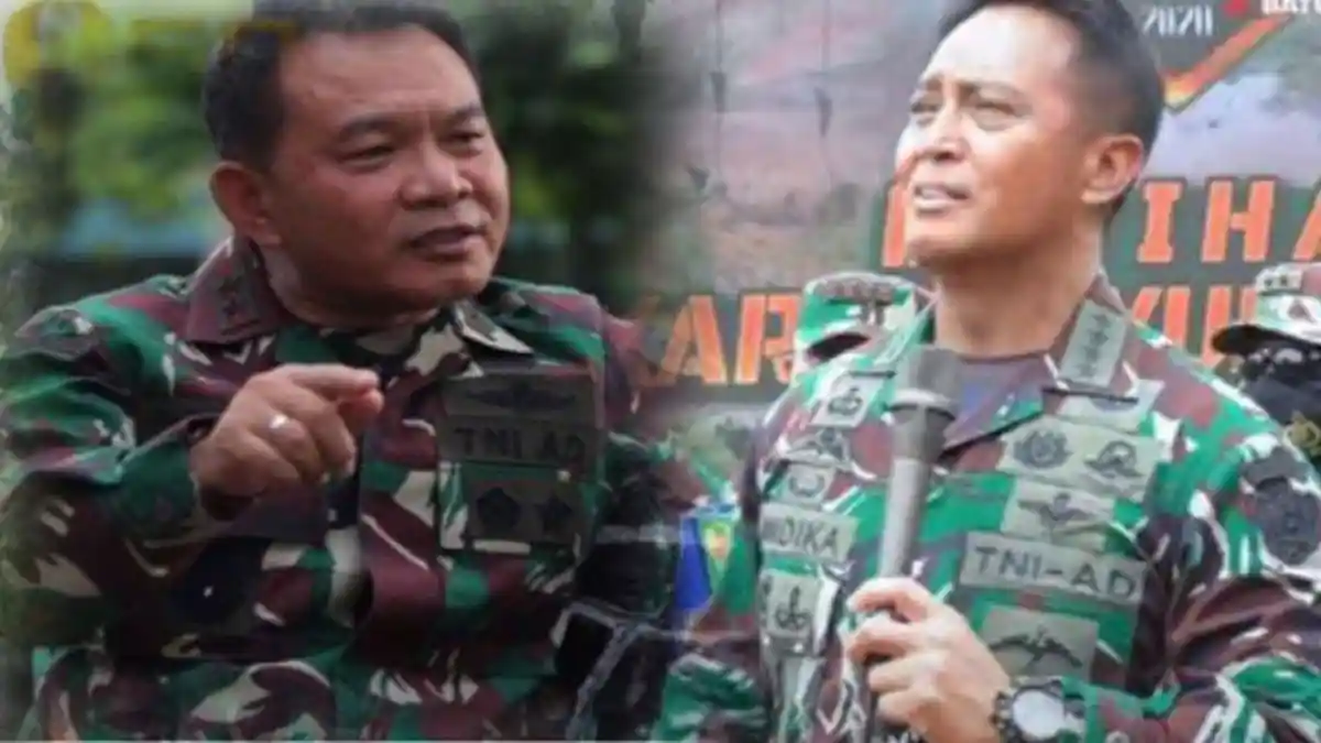 Jika Jenderal Andika Perkasa Jadi Panglima TNI, Mayjen Dudung Calon Kuat KASAD, ini Biodata Mereka