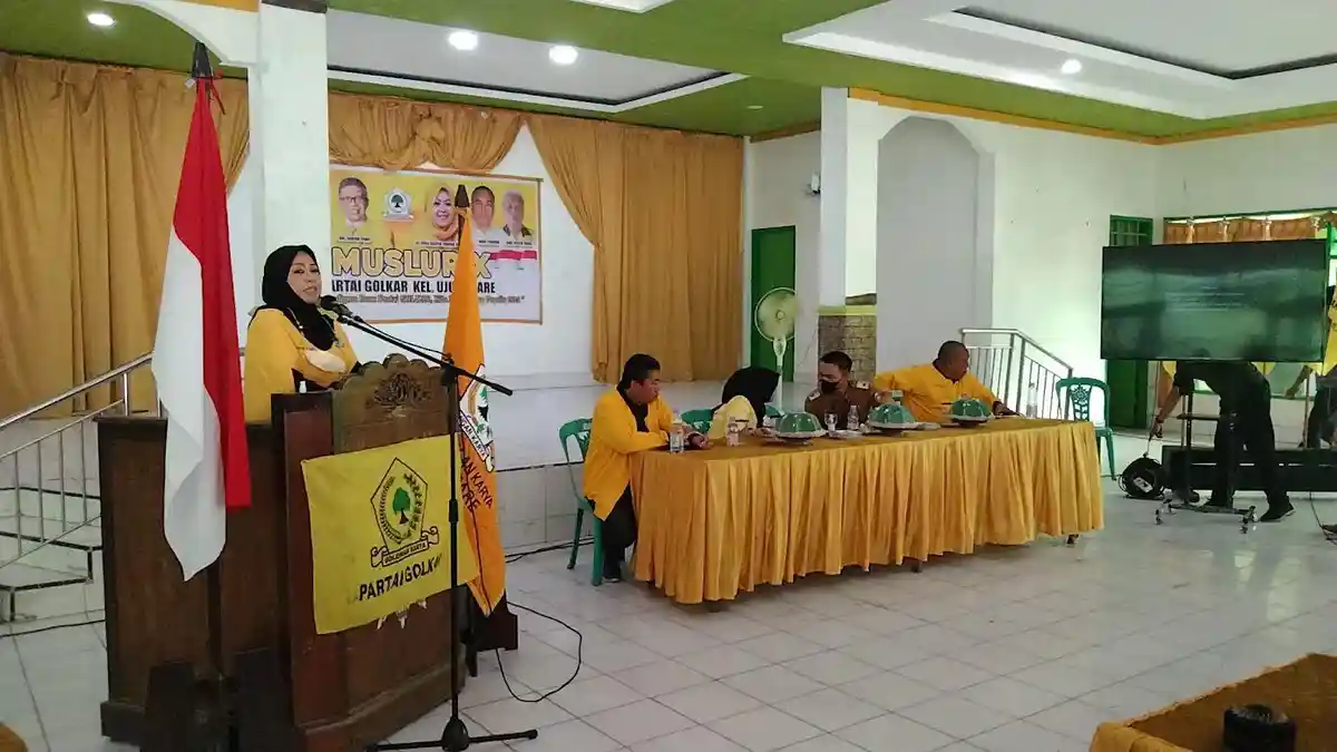 Muslur Partai Golkar ke-X Erna Rasyid Taufan Tekankan Agresif Hadapi Pemilu 2024