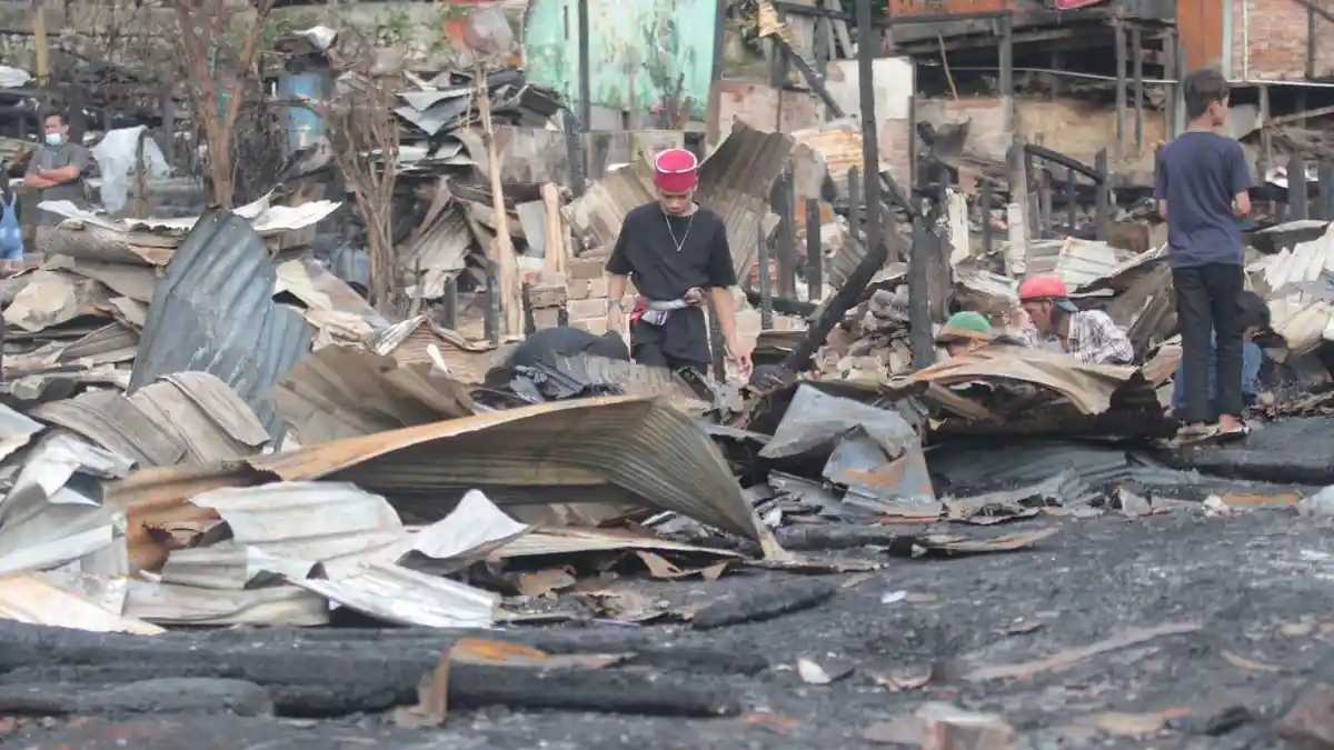 Kebakaran di Gunung Bugis Balikpapan Sisakan Trauma, Korban Sulit Tidur dan Sering Menangis