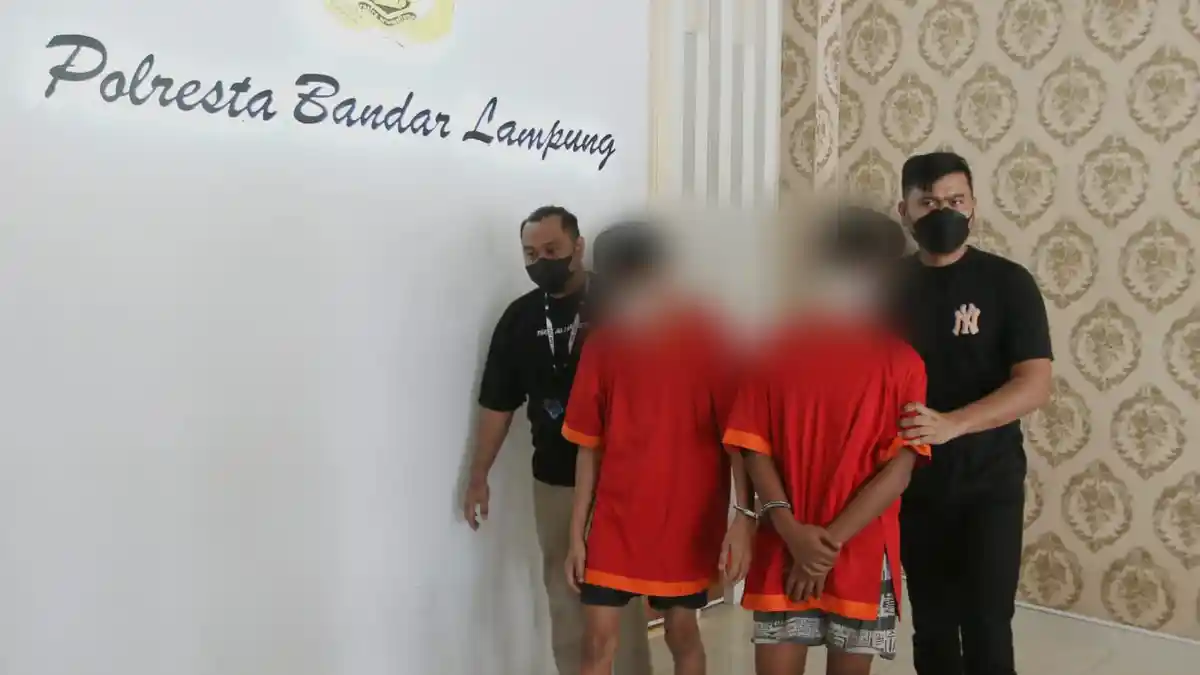 Dua Tersangka Pembunuhan di Bandar Lampung Terancam 15 Tahun Penjara  