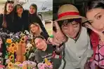 Beda Perlakuan Geng Hanam ke Mantan Lula dan Reza Arap, Awkarin Sorot Whip Pink di Markas AAA Clan