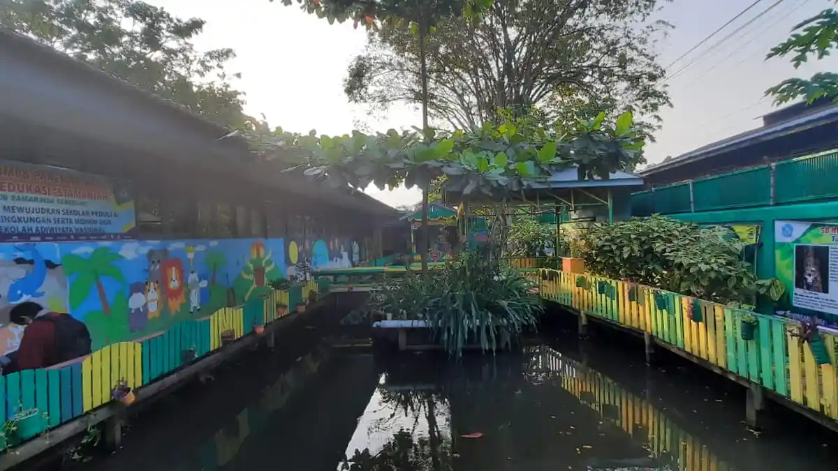 Mengenal Kolam Edukasi SDN 008 Samarinda, Pernah Panen 1000 Ekor Ikan Lele