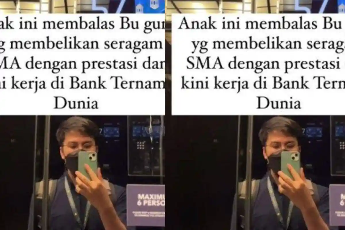 Sosok Mancho Dulu Tak Mampu Beli Seragam Sekolah, Lulus dari ITB Kini Kerja di Bank Ternama