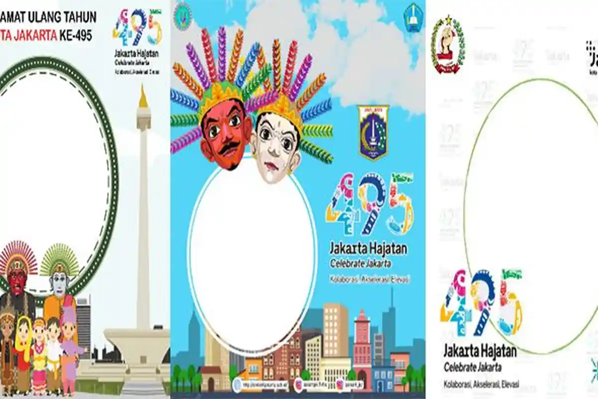 25 LINK Twibbon HUT Jakarta 2022, Lengkap dengan Promo Spesial Hari Ini