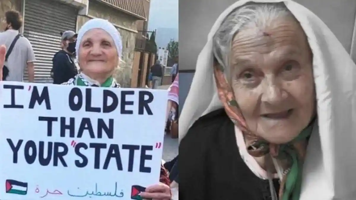 Tragis, Nenek Viral Simbol Perlawanan Palestina, Hadiaa Nasr Meninggal ...