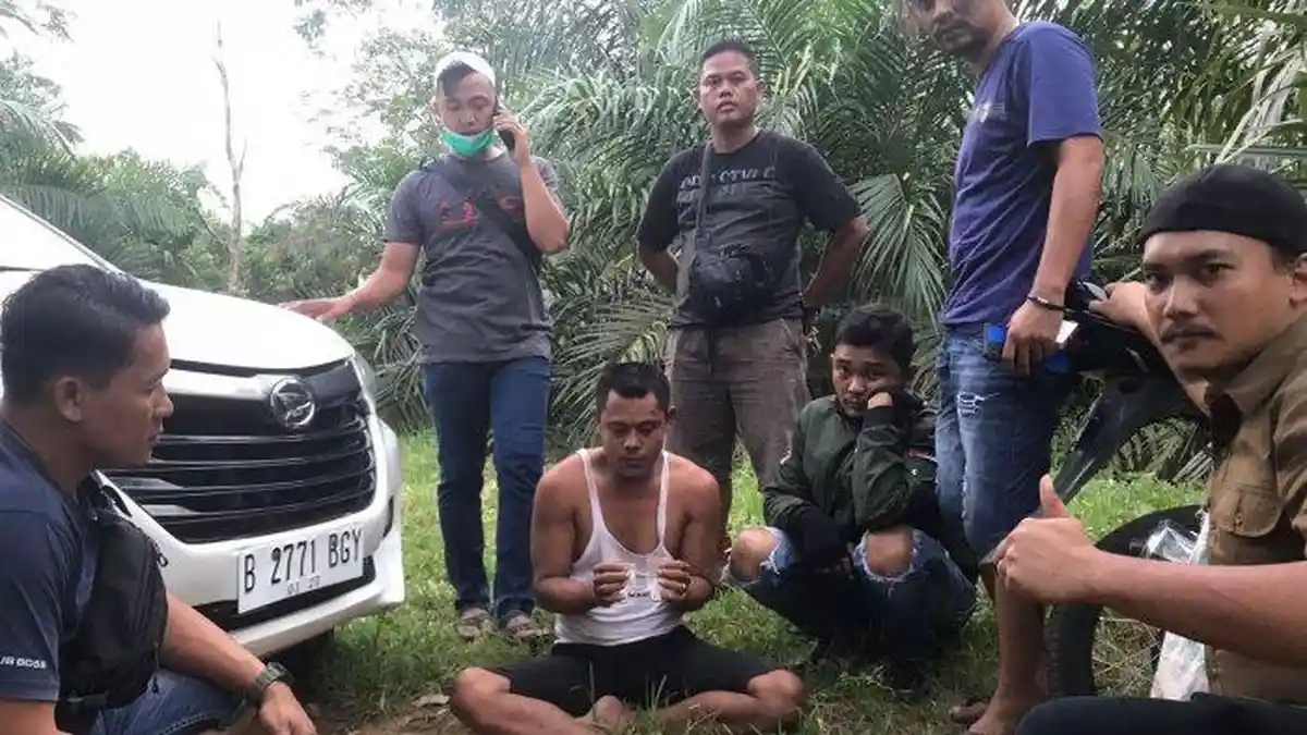 Intel Kodim 0209/LB dan Babinsa Tangkap Pengedar Sabu, Berikut Barang Bukti Yang Disita