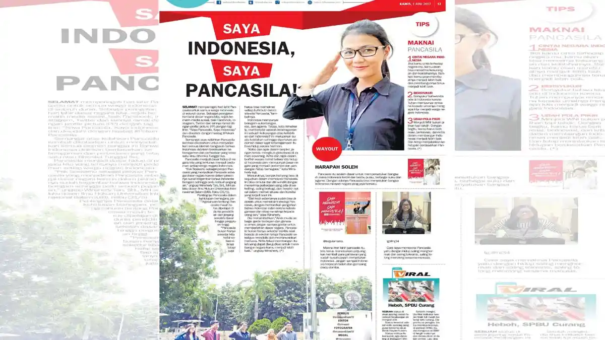 Saya Indonesia, Saya Pancasila! Yuk, Maknai Hari Lahir Pancasila