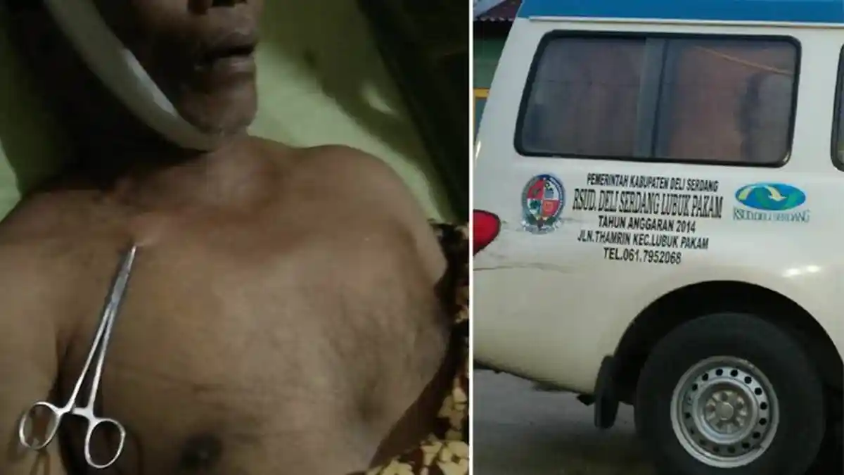 2 Minggu Dirawat Pria Ini Meninggal Dunia, Keluarga Kaget Temukan Benda Ini Menempel Di Dada