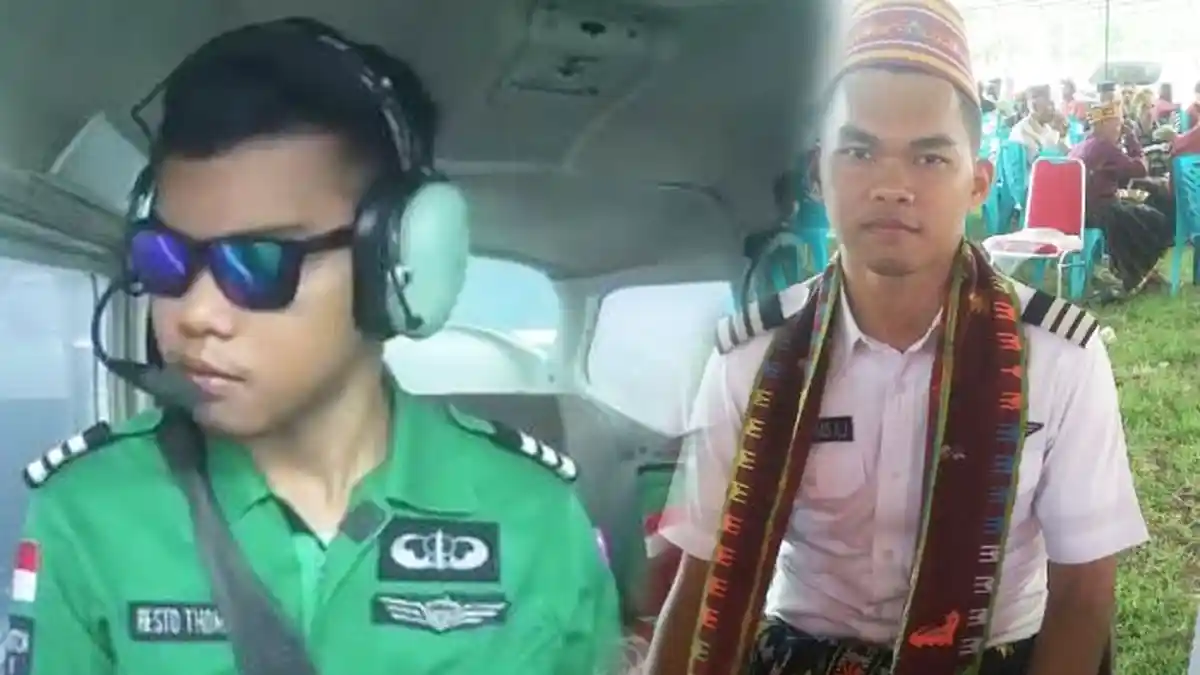 Masih Ingat Resto, Pilot 17 Tahun asal Manggarai? Ini Aksinya Saat Terbangkan Pesawat