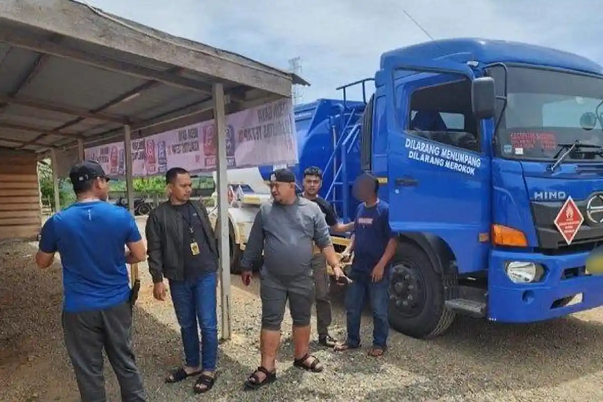 Polda Aceh Tangkap Mobil Tangki Pembawa BBM di Nagan Raya 