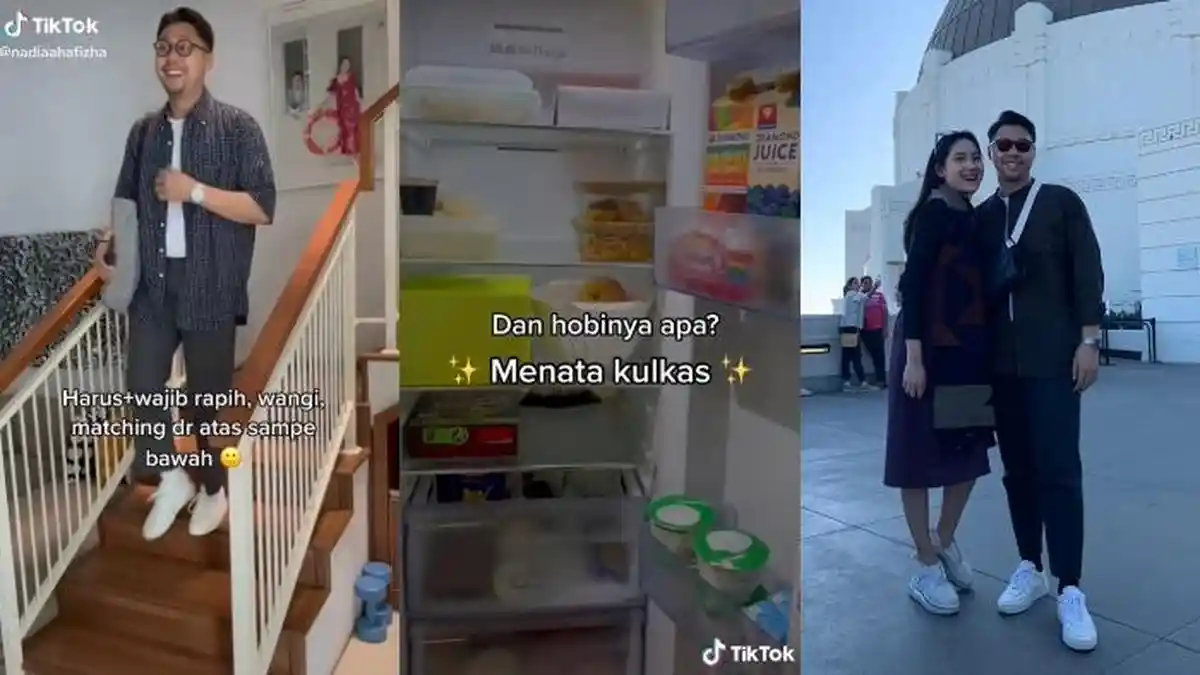 Aksi Seorang Istri yang Tunjukkan Suaminya Perfeksionis Viral, Ternyata Sudah Didikan Sejak Kecil