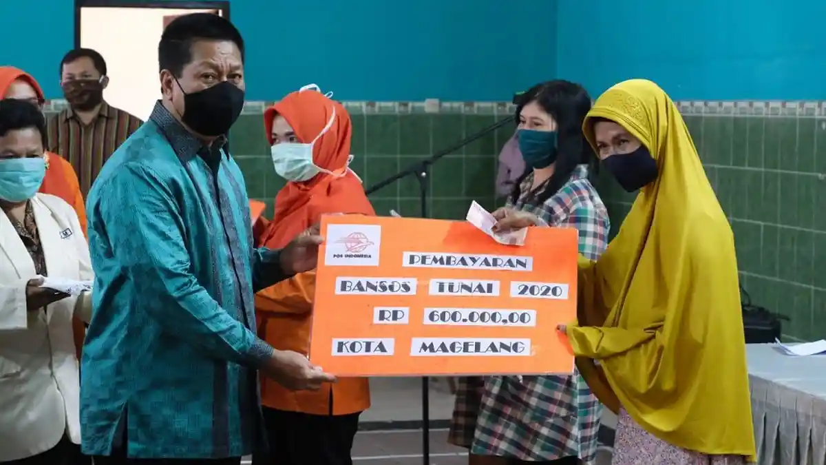 7.795 KK Terdampak Pandemi di Kota Magelang Terima Bantuan Sosial Tunai