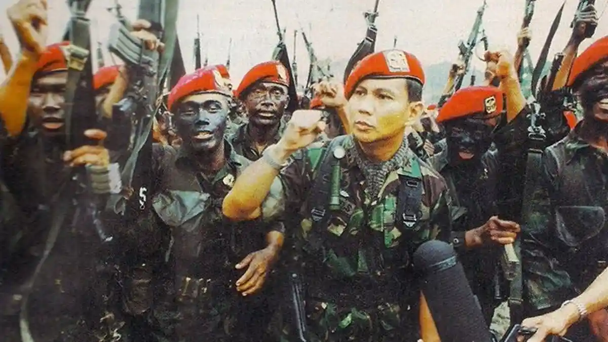 SEPAK Terjang Prabowo dan Pasukan Kopassus Buru Presiden Fretilin, Ini Sosok Berhasil Menembaknya