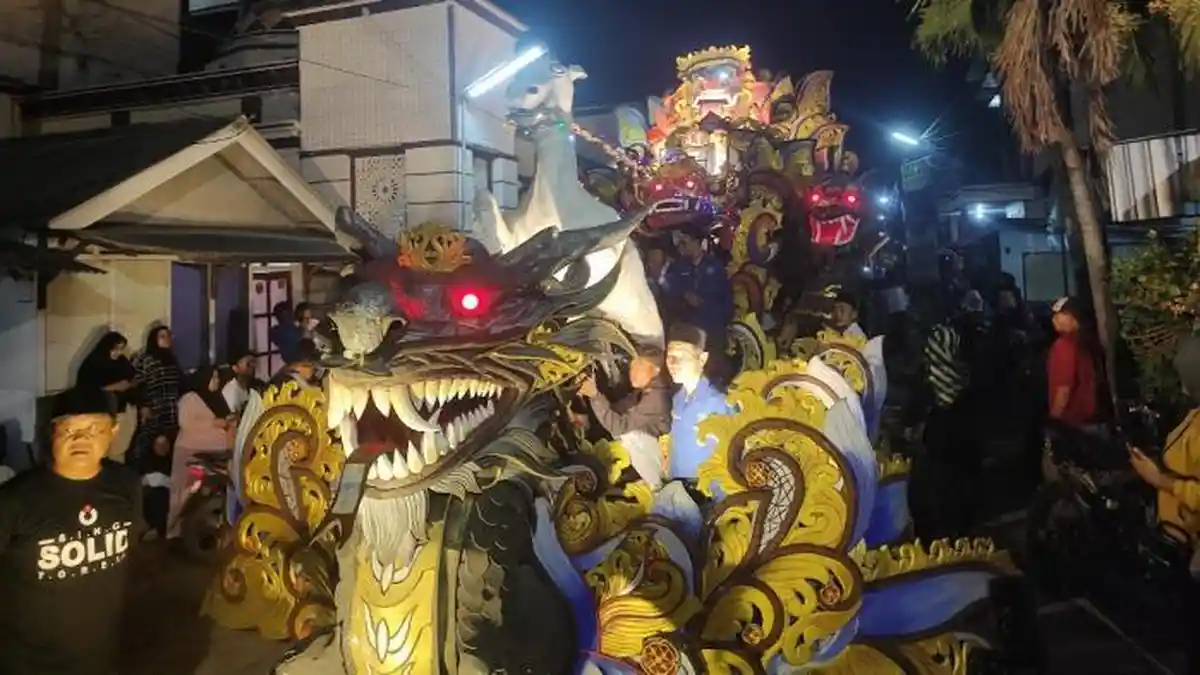 Mengintip Kemeriahan Parade Musik Daul dan Takbir Keliling Idul Adha di Gondanglegi Kabupaten Malang