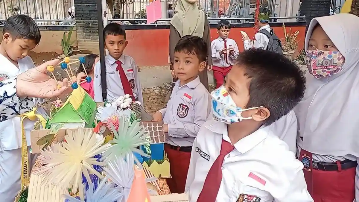 Wujudkan Pelajar Pancasila, Gelar Karya P5 Kurikulum Merdeka Berlangsung di SDN 2 Wonosobo