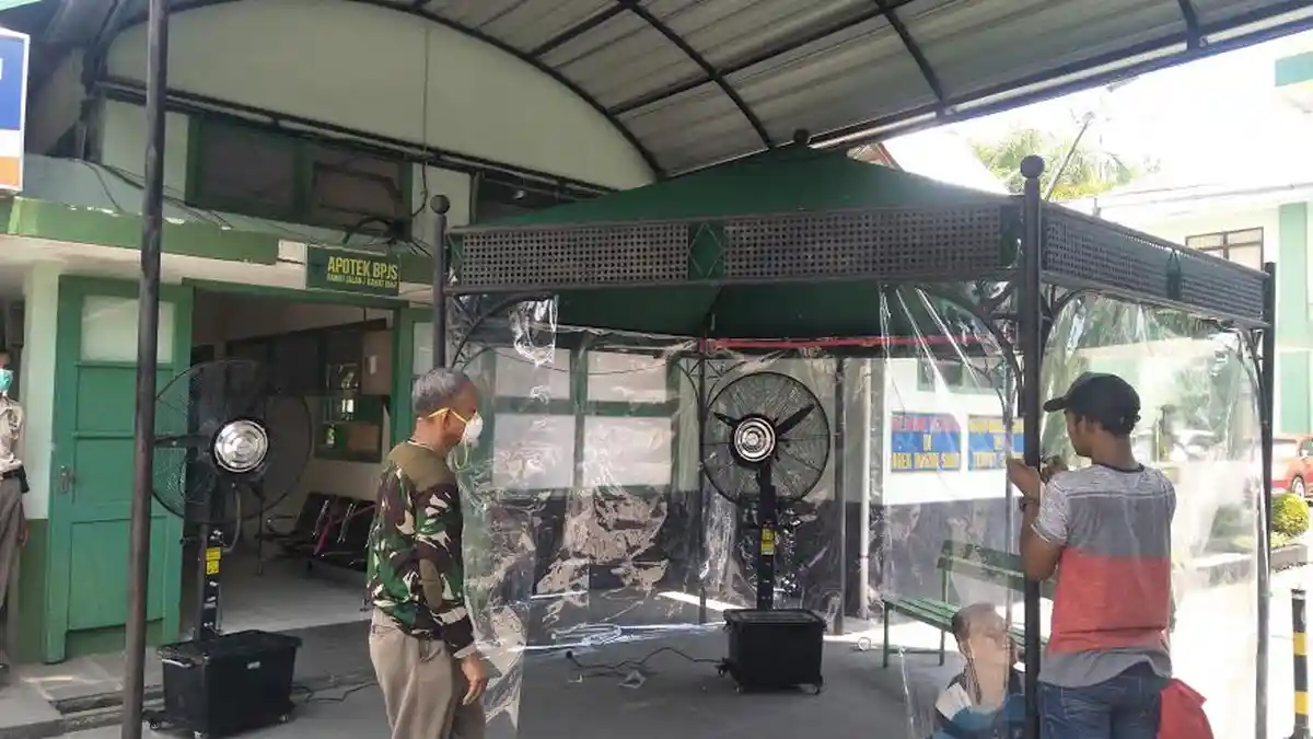 RS Pelamonia Makassar Siapkan Ruangan Sterilisasi Covid-19
