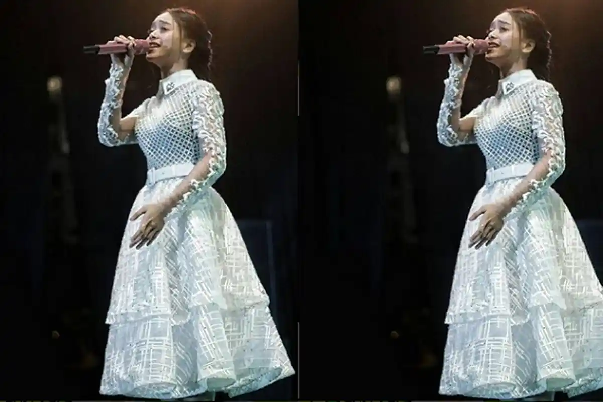 Lesti D'Academy Kenakan Gaun 'Bekas' Saat Konser, Begini Komentar Netizen