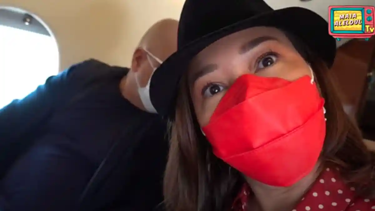 Maia Teriak saat Suami Diminta Lepas Semua Baju, Irwan Mussry Nurut, Maia Tegasi Petugas: Gak Boleh
