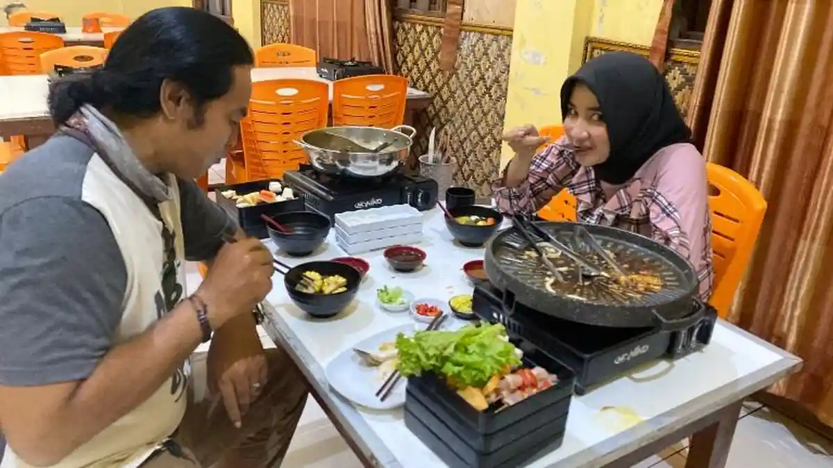 Lezatnya Suki dan Grill Daging Sapi di Demak, Makan Sepuasnya Cocok Untuk Buka Puasa Bareng Teman