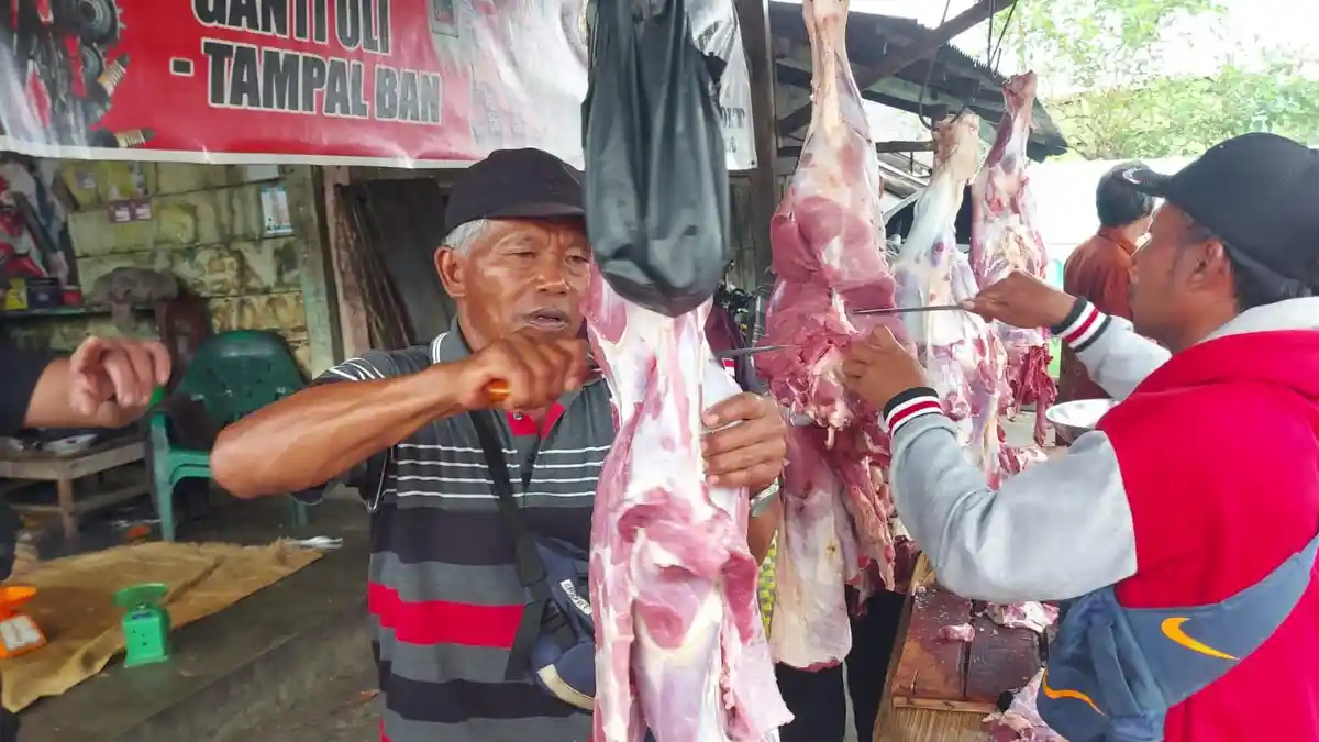 Jelang Ramadan, Harga Daging Sapi di Bengkulu Tengah Rp 140 Ribu Perkilogram