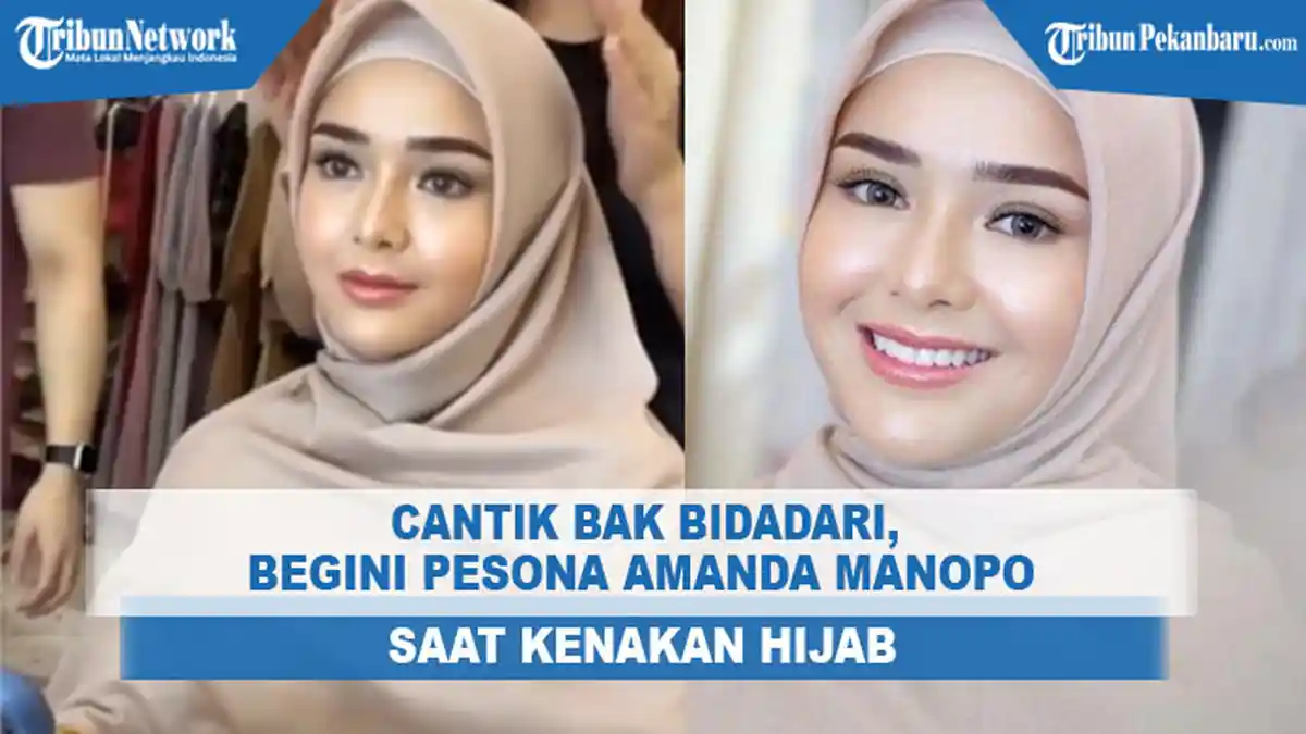 KETIKA Amanda Manopo Pakai Jilbab, Warganet Salfok