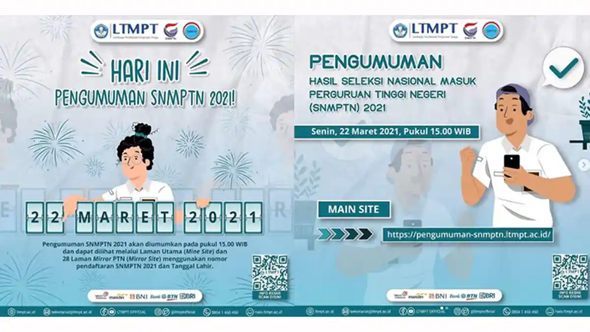 Jika Dinyatakan Lulus SNMPTN 2021, Belum Tentu Langsung Diterima di PTN