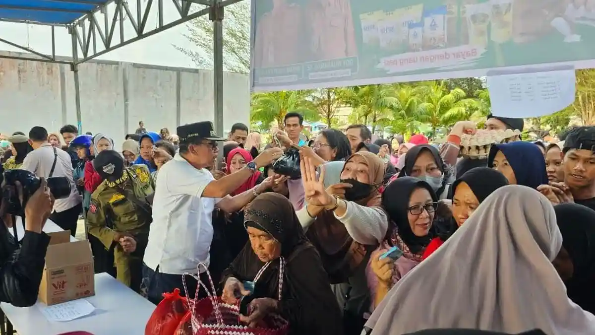 Warga Natuna Rasakan Manfaat Pasar Murah, Selisih Harga Terasa untuk Modal Jualan