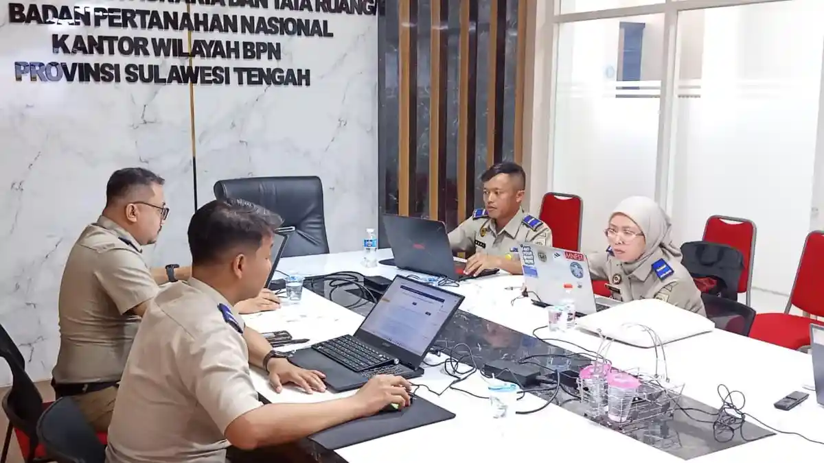 Kanwil BPN Sulteng Evaluasi Kemampuan Teknis dan Manajerial Pegawai Melalui Uji Kompetensi